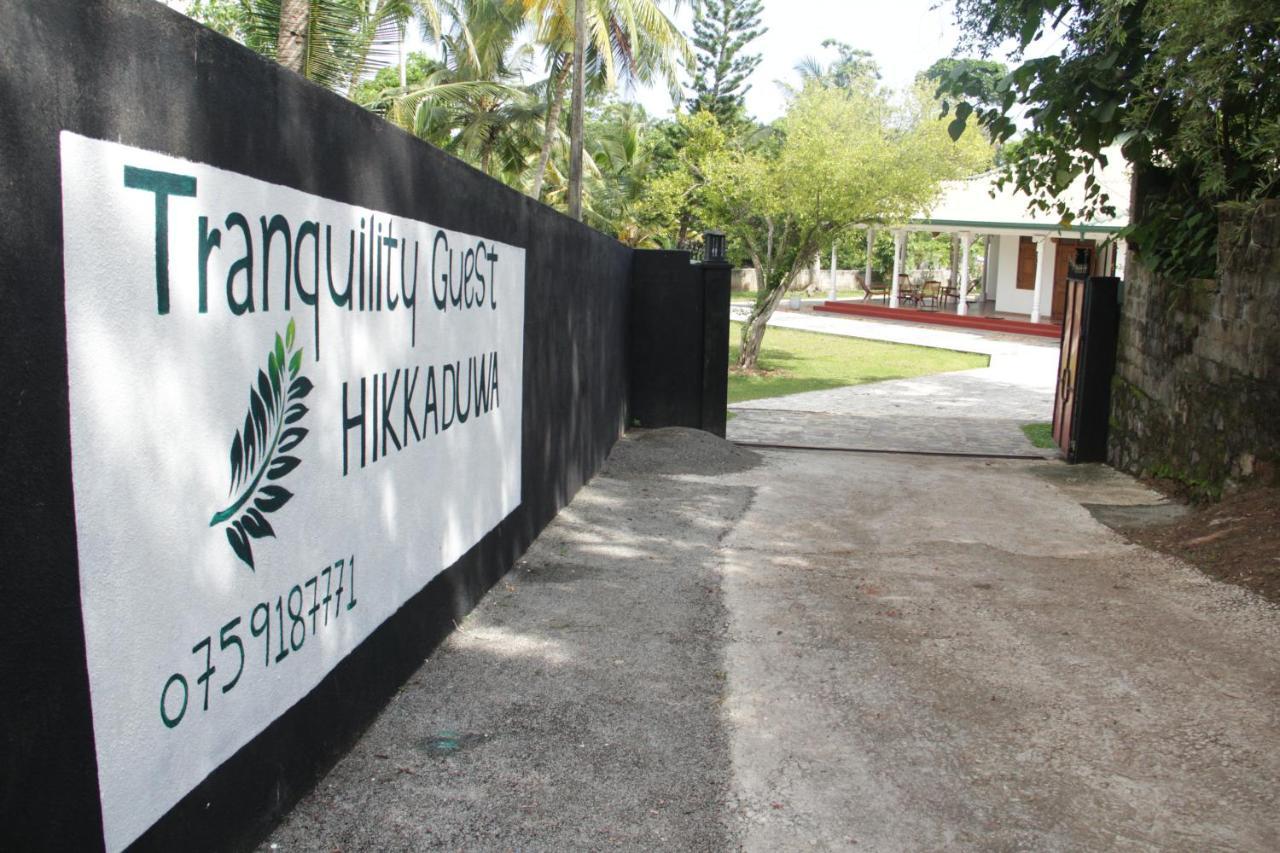 Tranquility Guest House Hikkaduwa Exterior foto